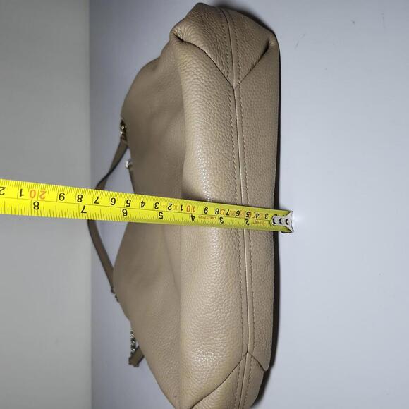 Michael Kors Pebble Leather Jet Set Large Chain Hobo Shoulder Bag 35F7GTTE3L - Picture 6 of 10